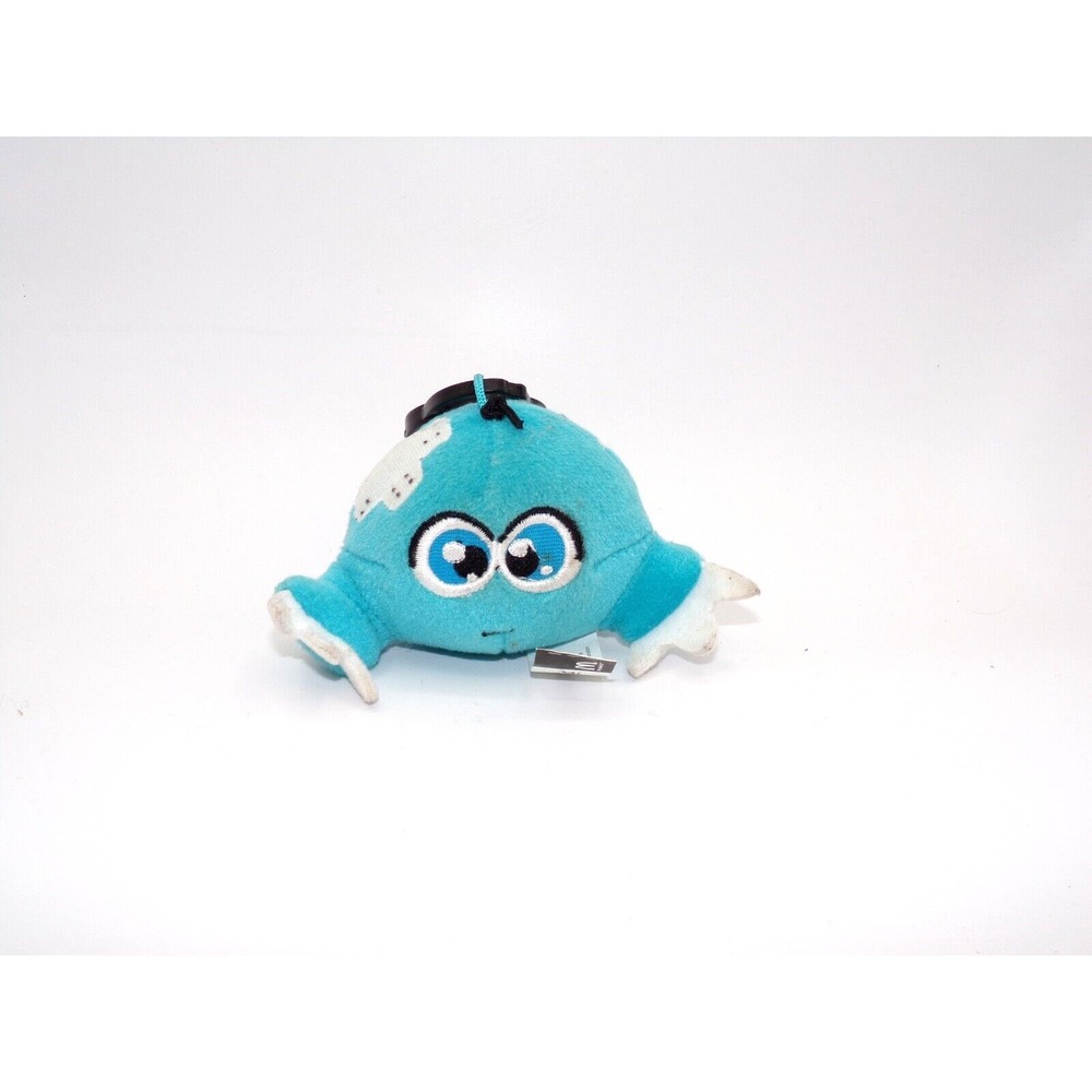 Neopets Blue Kiko McDonalds Mini Promo Plush Stuffed Toy With Clip 3"
